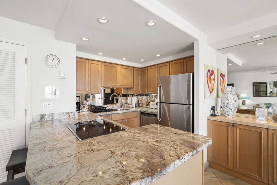 Condo, 1 Bedroom | Private kitchen | Coffee/tea maker, fridge, oven, toaster