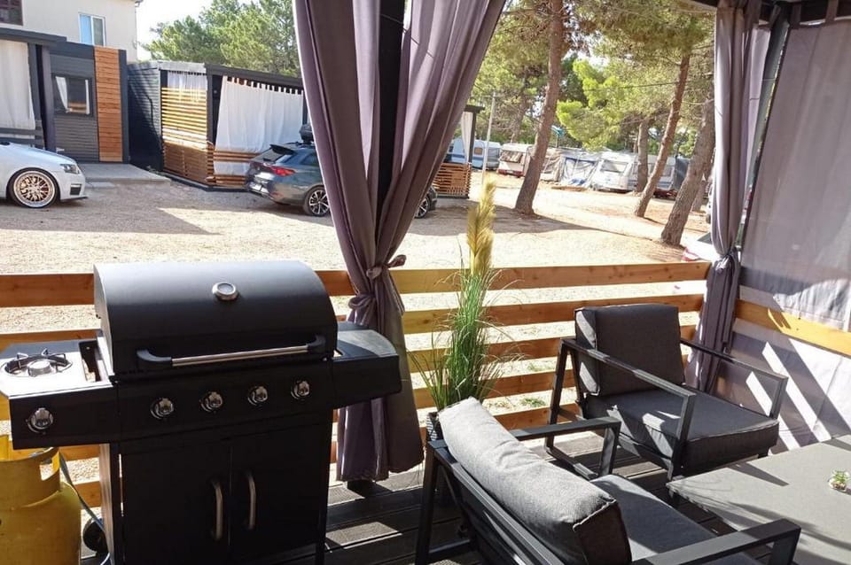 Apartment (Mobile Home with Terrace) | BBQ/picnic area