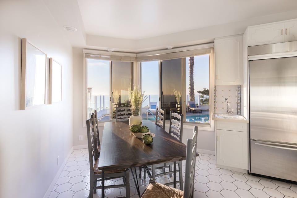 Views from the kitchen table.