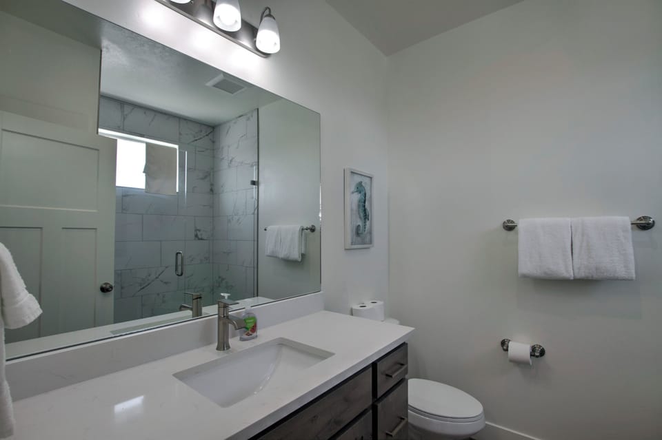 Upstairs bedroom #2 - En suite (large shower only in this bathroom)