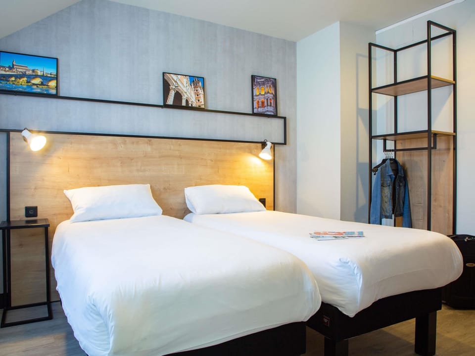 Room, 2 Twin Beds (New Design) | Desk, soundproofing, iron/ironing board (on request), cribs (free)