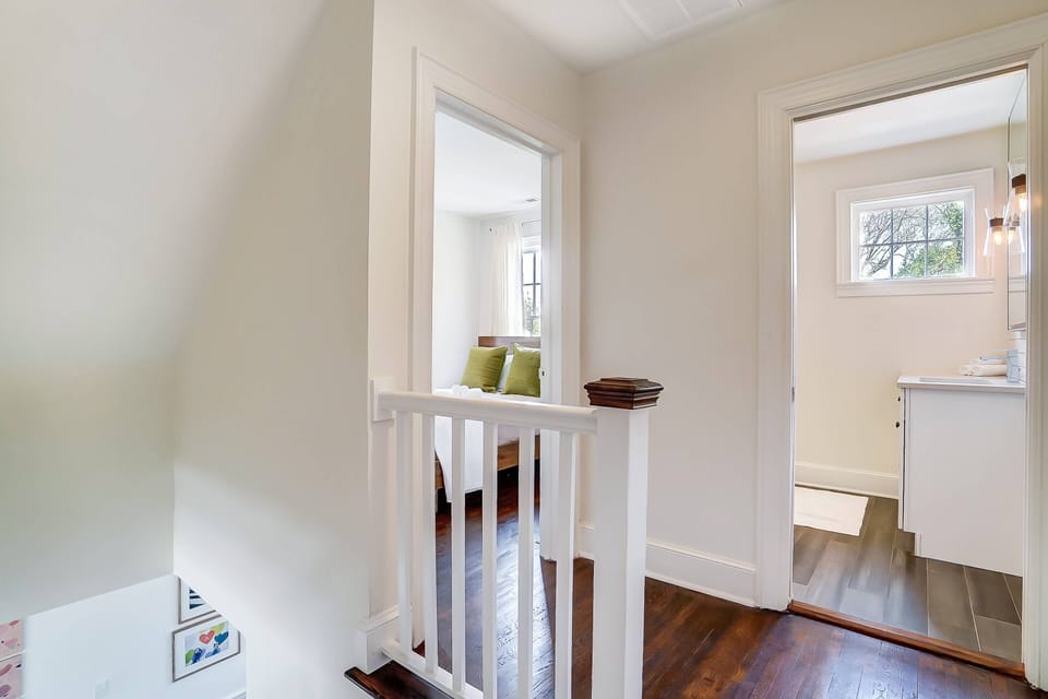 Full bathroom is right down the hall!