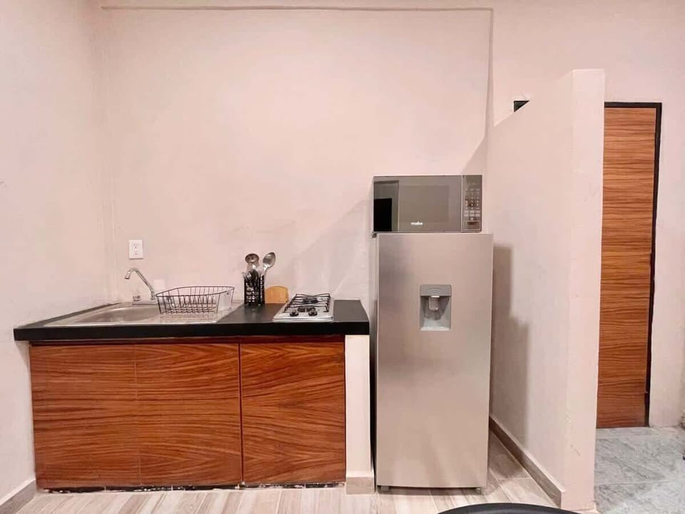 Kitchen counter and appliances