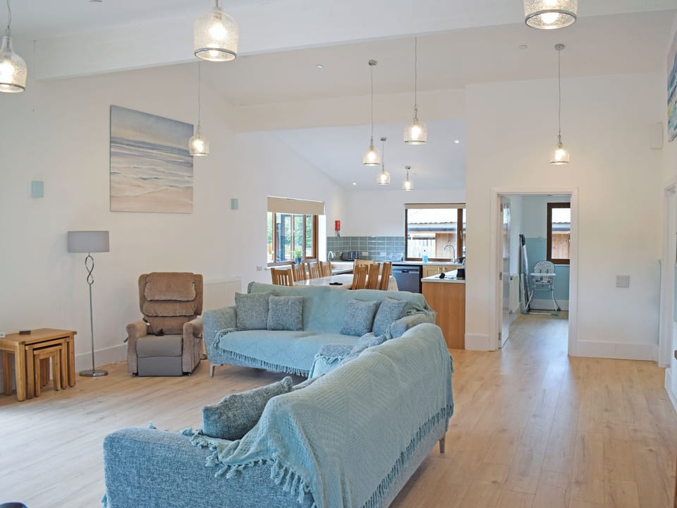 Open plan living space | Oak Lodge - Mid Wales Lodges, Llandrindod Wells