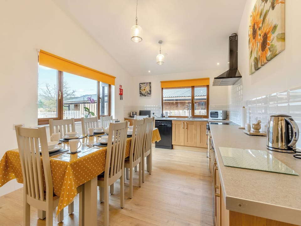 Dining Area | Lime Lodge - Mid Wales Lodges, Llandrindod Wells