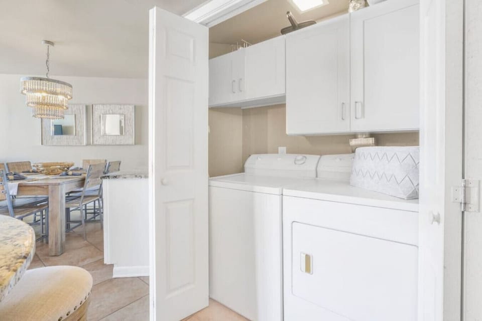 Central Laundry area in unit