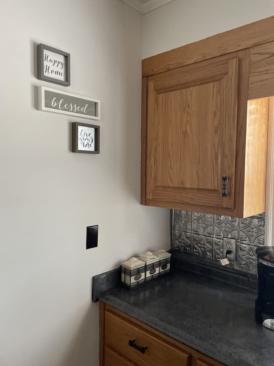 Complete Kitchen and Appliances, dishes and utensils.