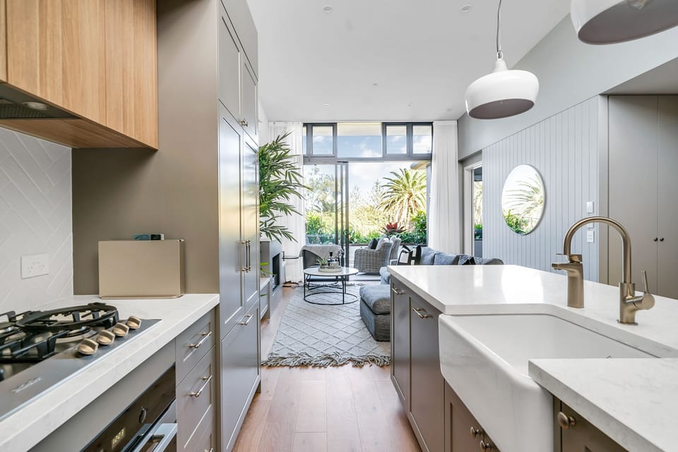 Kitchen with top quality Miele appliances