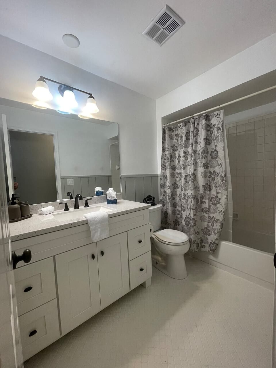 Hall bathroom