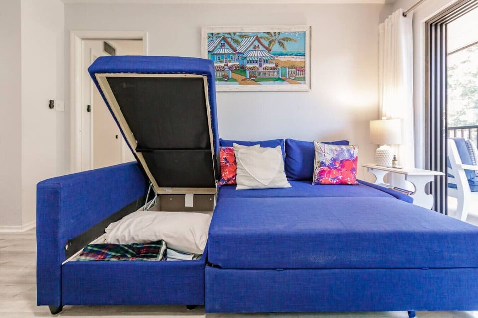 You will extra bedding blankets etc here. Also you will find more in the walk-in closets.