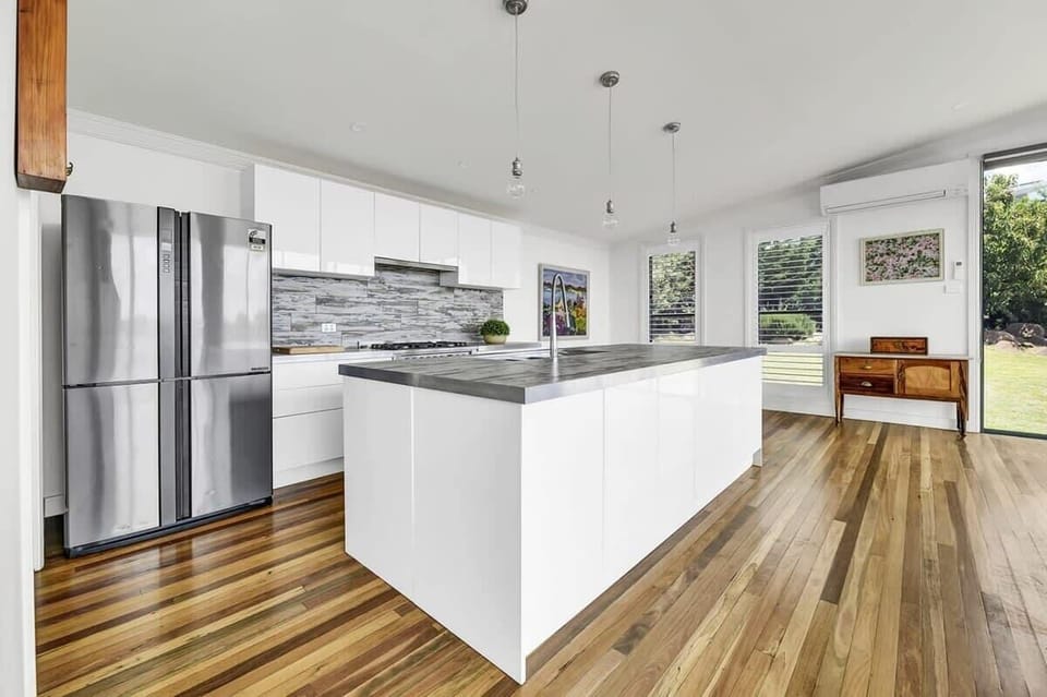 Fully-equipped, modern kitchen