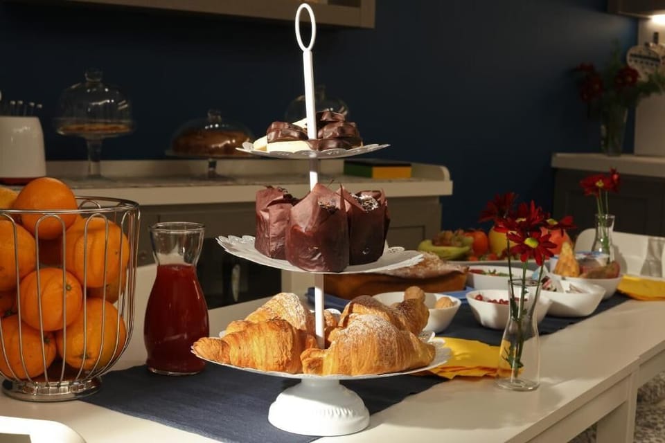 Daily self-serve breakfast for a fee