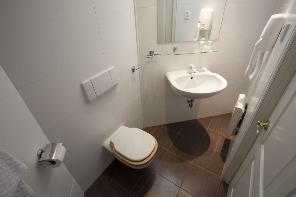 Superior Double Room, 1 Queen Bed, Private Bathroom | Bathroom | Shower, free toiletries, hair dryer, towels