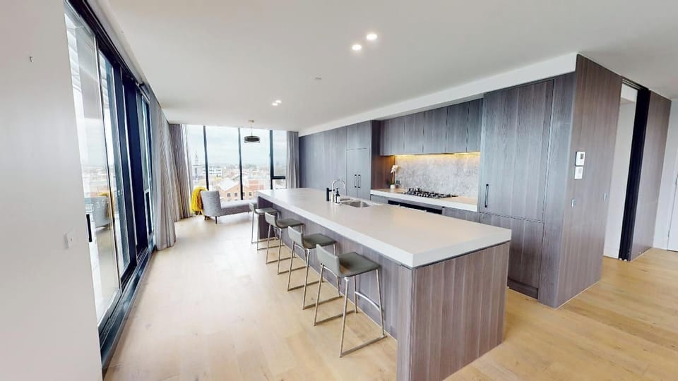 Penthouse | Private kitchen | Fridge, oven, stovetop, dishwasher