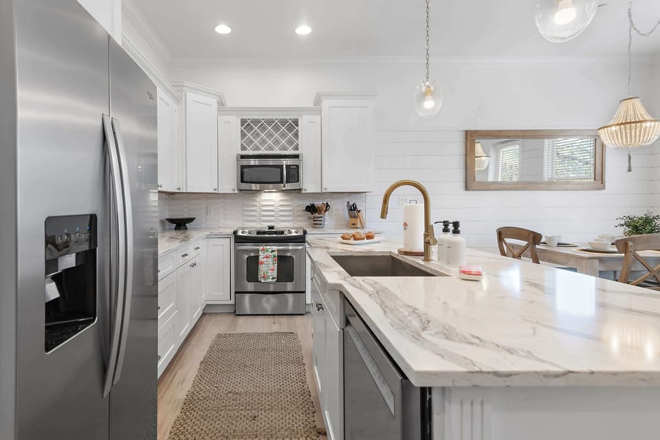 Gourmet Kitchen completely remodeled.  