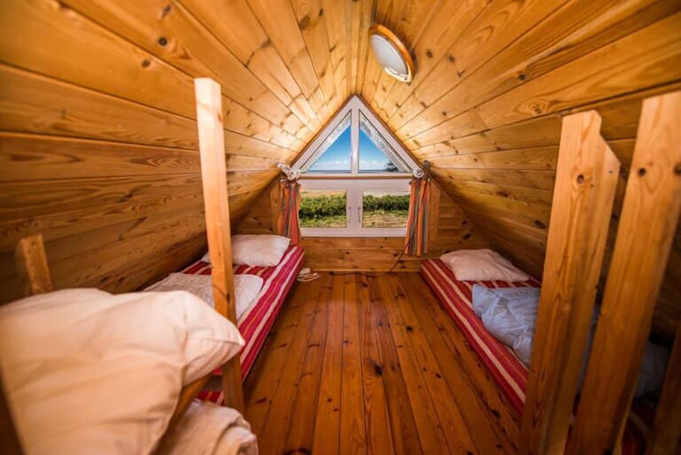 Round Timber Cabins | Free WiFi