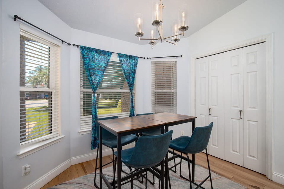 Extra seating in the kitchen