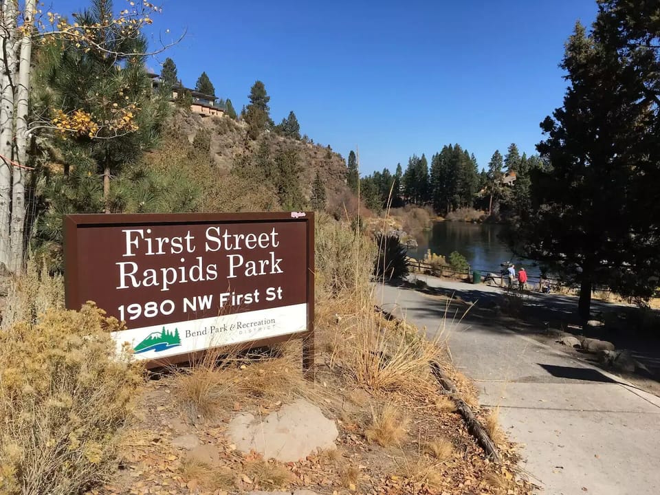 Walk to the river trail (1/2 mile) or downtown Bend via the river trail (1 mile)