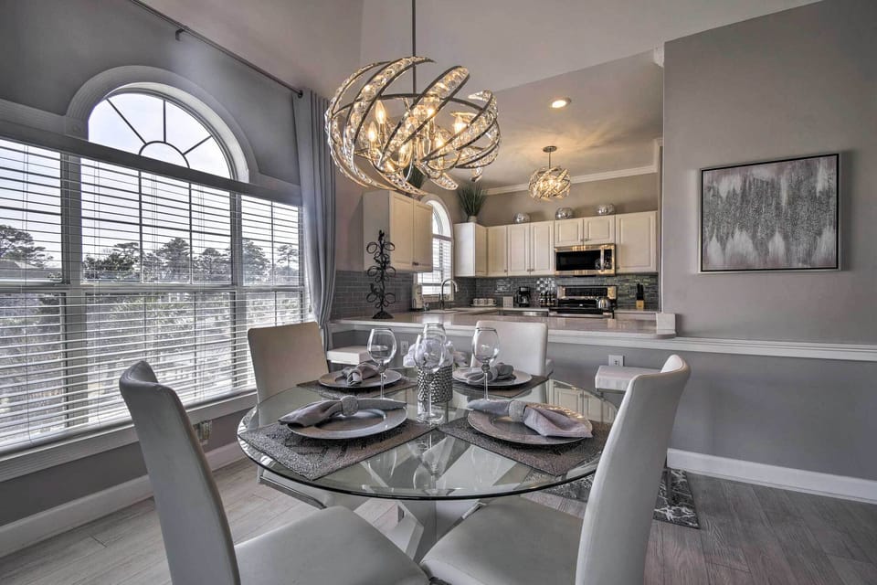 Dining Area | Dishware/Flatware | Trash Bags/Paper Towels