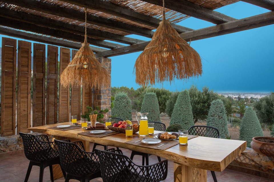 Luxury Villa, 3 Bedrooms, Sea View, Garden Area | Terrace/patio