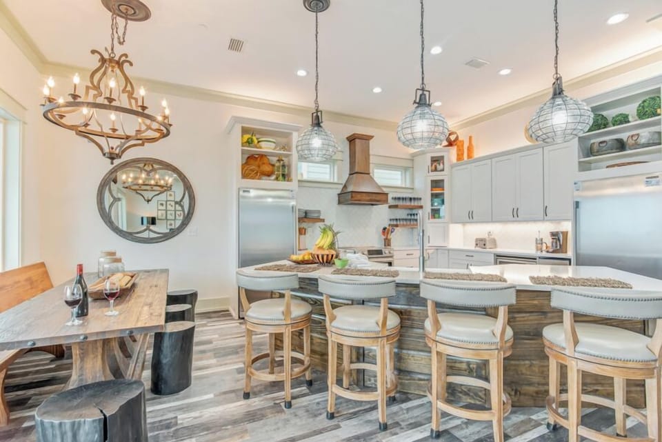 Kitchen and dining