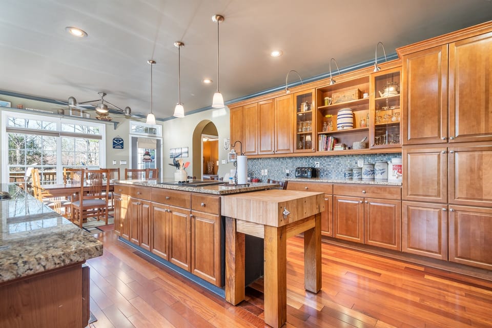 Well-stocked kitchen has EVERYTHING you think you could need