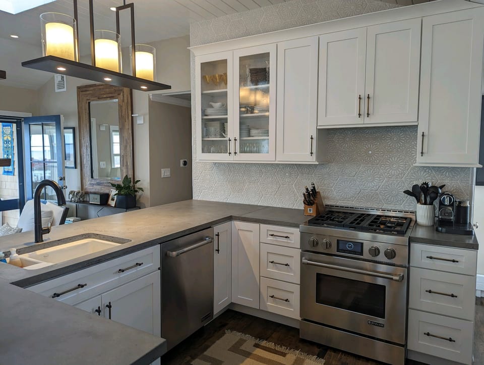 Stainless steel Jenn-Air appliances and everything you need to make a great meal