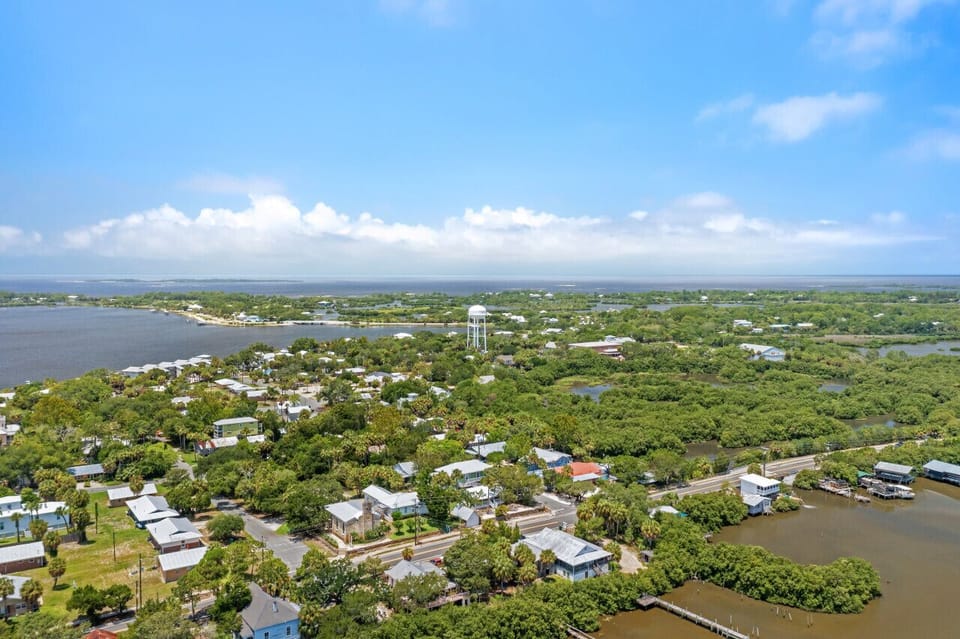 Cedar Key from the sky