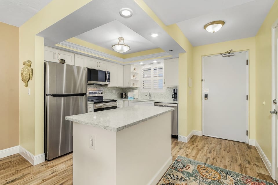 Condo, 2 Bedrooms | Private kitchen | Coffee/tea maker, fridge, oven, toaster