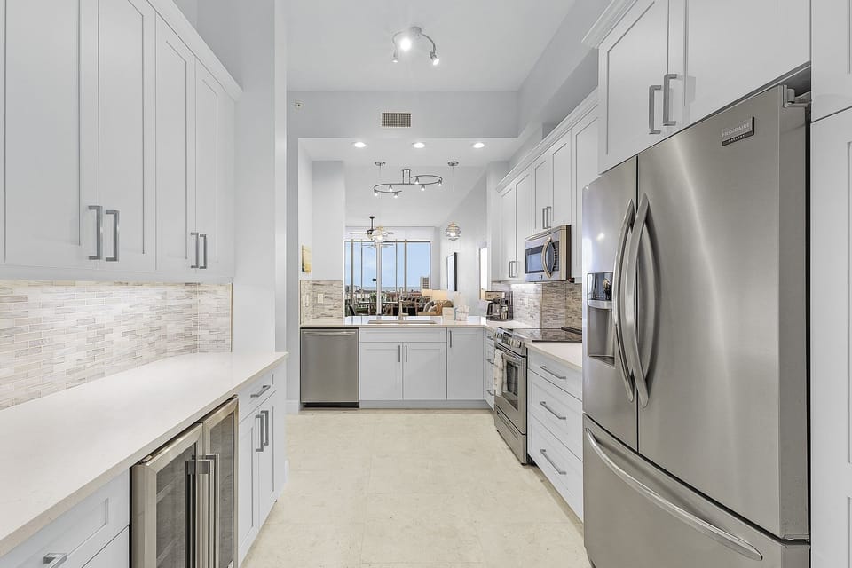 Condo, 2 Bedrooms | Private kitchen | Coffee/tea maker, fridge, oven