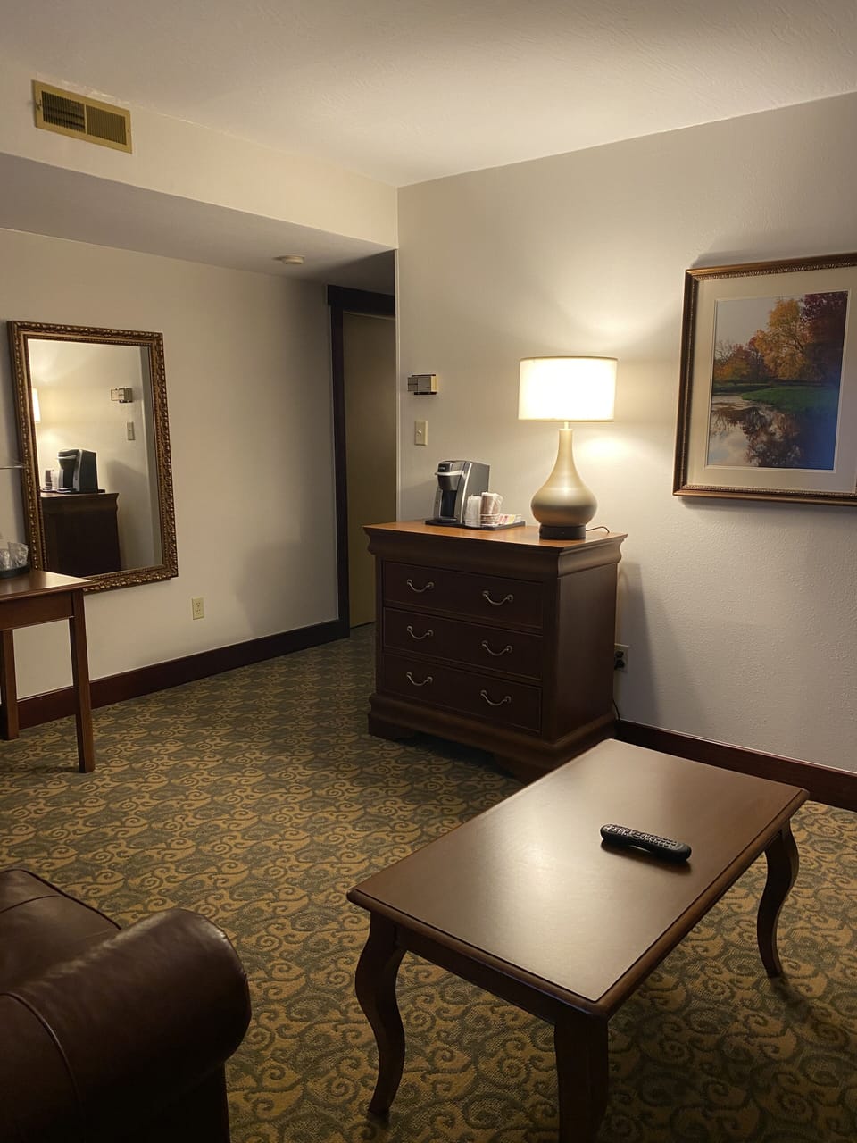 Lamp, Living Room, Furniture, Indoors, Painting