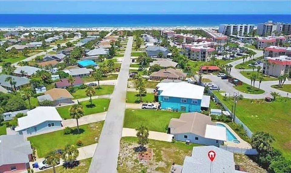 Just a short walk to the beach!