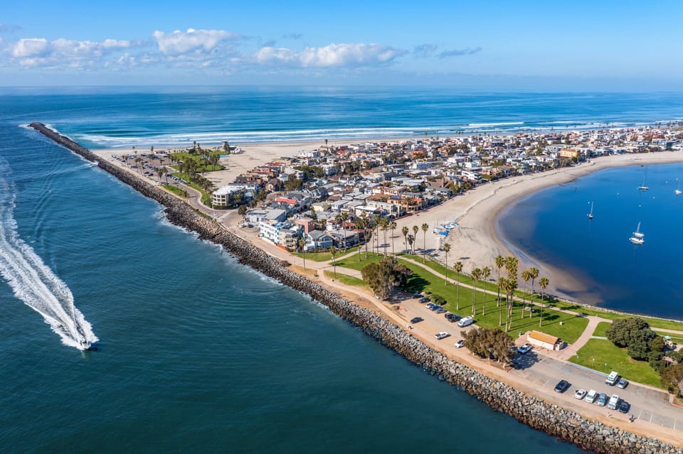 Relax with friends and family while enjoying the views of Point Medano's jetty.