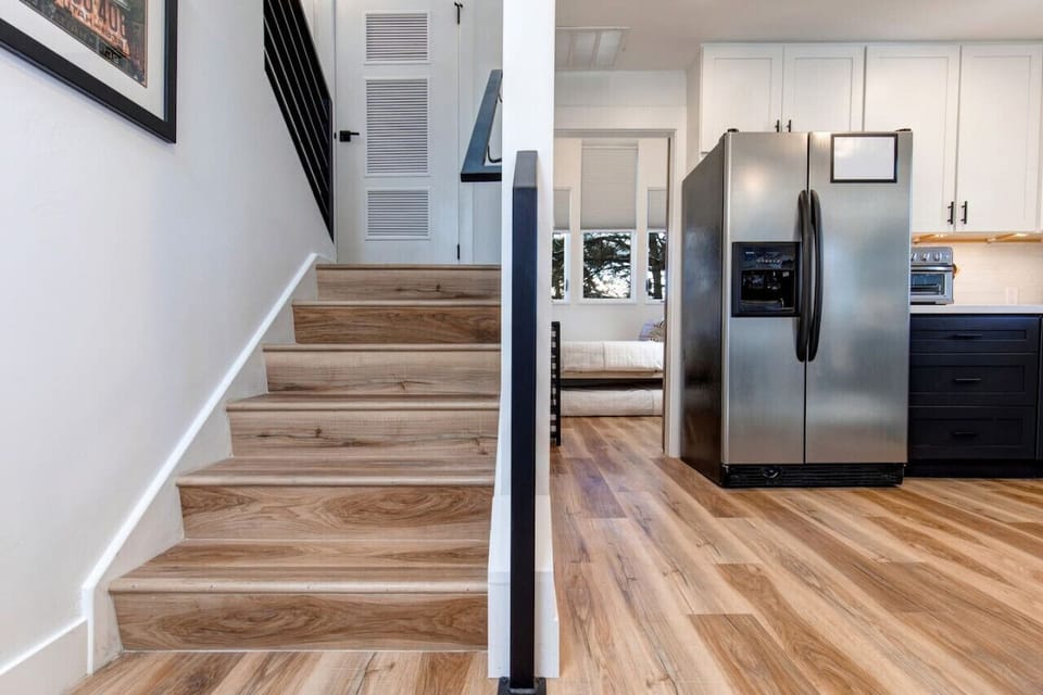 Stairs to master bedroom
