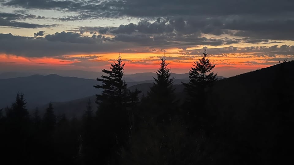 Amazing Sunsets from the Top Deck