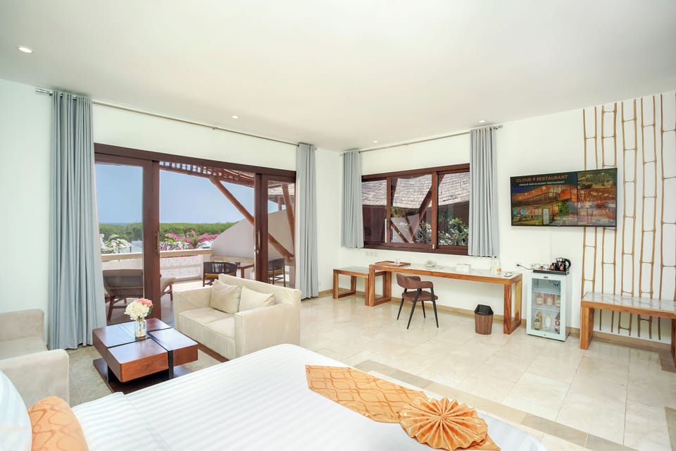 Suite, Ocean View (Adults Only) | Minibar, desk, iron/ironing board (on request), WiFi (free)