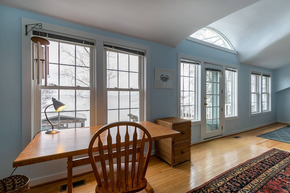 Working on vacation?  Enjoy the desk in the King bedroom with water views.