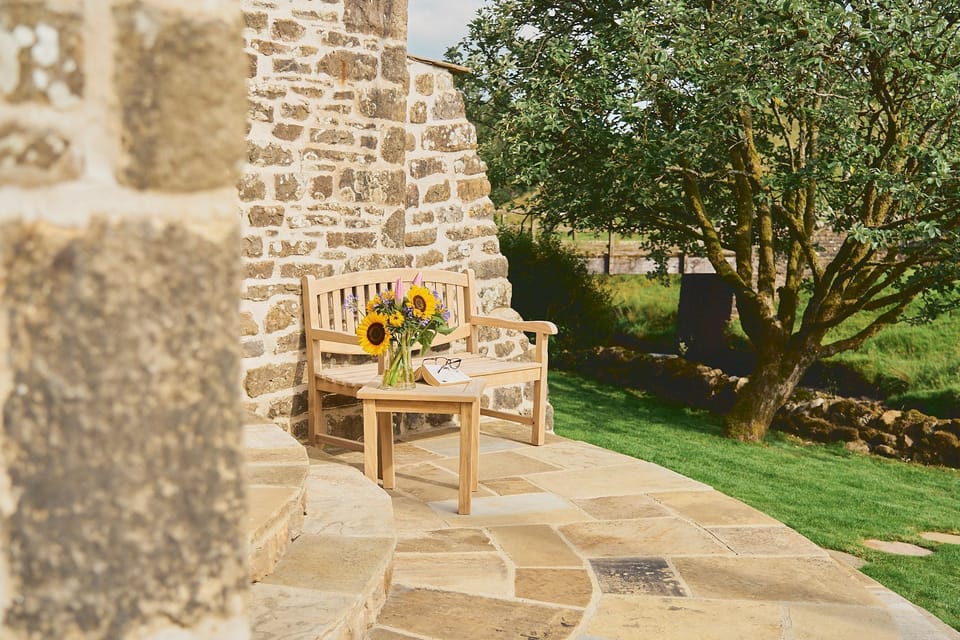 Outdoor patio and seating