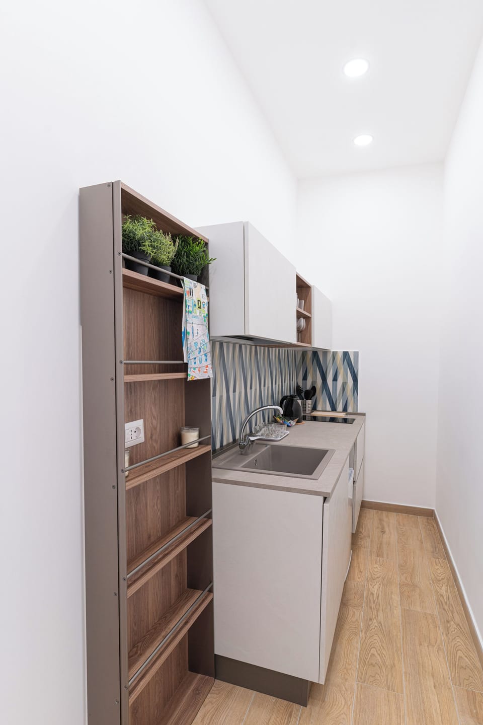 Superior Studio Suite | Private kitchen | Fridge, coffee/tea maker, electric kettle