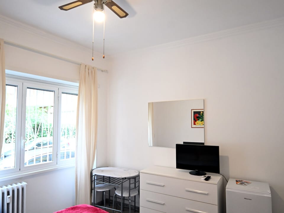 Standard Double Room, 1 Queen Bed | Blackout drapes, iron/ironing board (on request), WiFi (free)