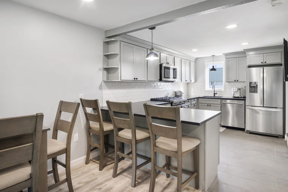 Breakfast bar is perfect for Apres-Ski snacks