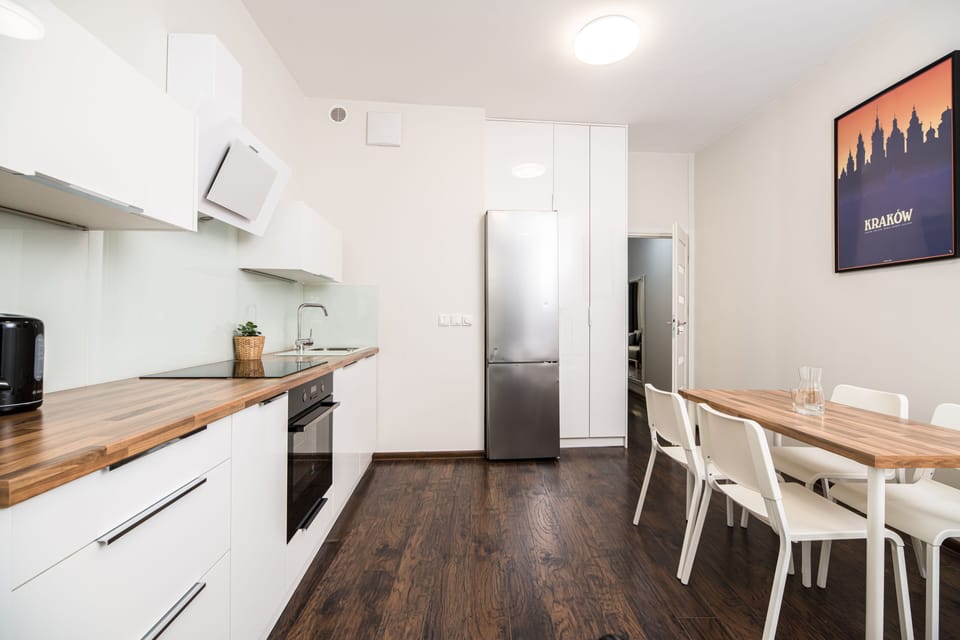 Apartment | Private kitchenette | Fridge, oven, stovetop, dishwasher