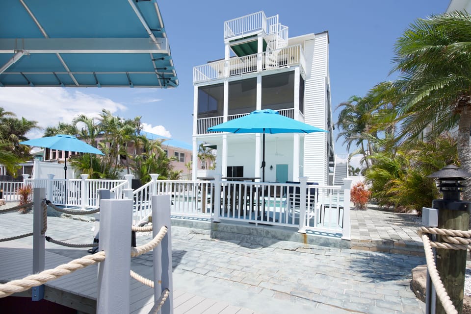 View From Dock to House