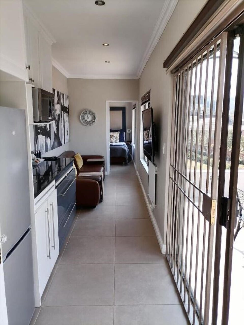 View inside the apartment.
