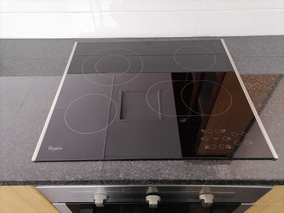Modern stove top/hob.
