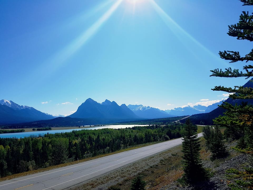 Abraham Lake/Highway 11