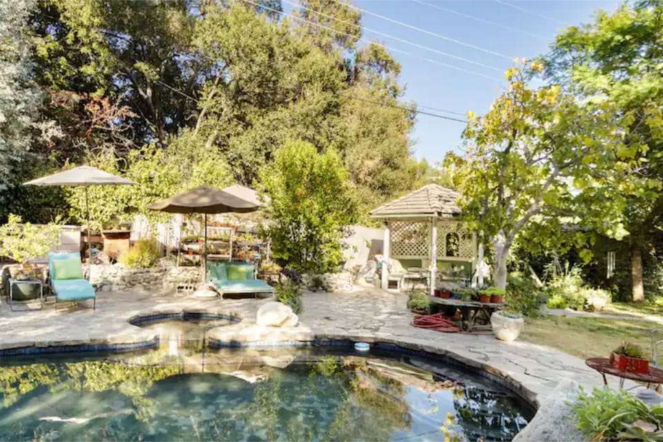 View Towards Pool, Spa and Gazebo