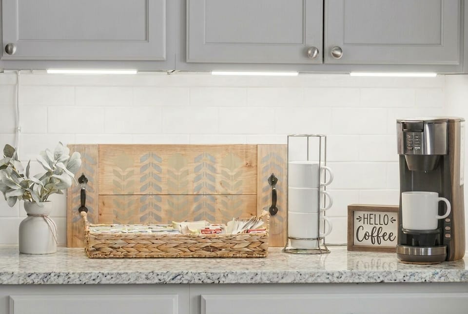 Coffee/Tea bar- fresh creamer provided