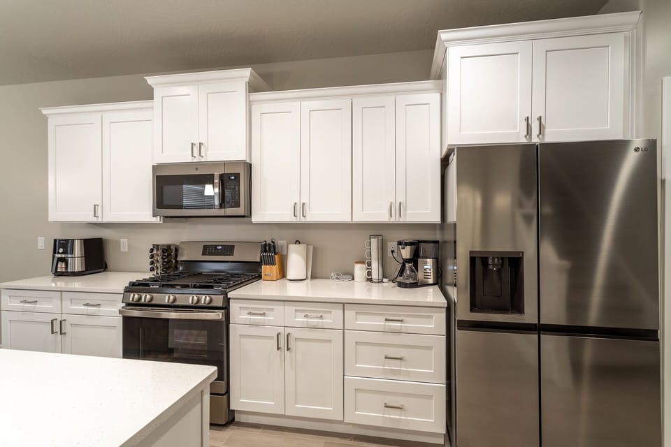Coffee Bar with sweetener and creamer