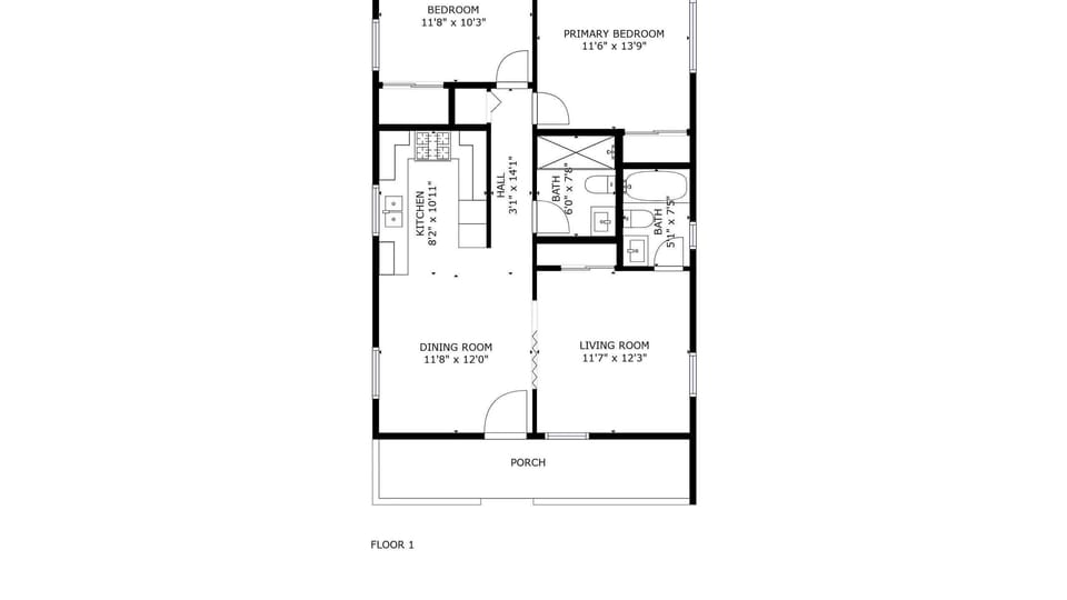 House (2 Bedrooms) | Interior